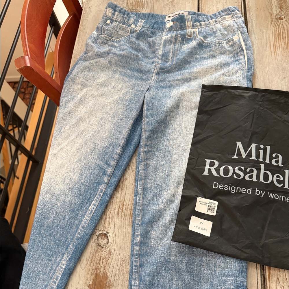 Light Blue Women's jeans “sweatpants”